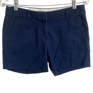 J. CREW Navy Blue Casual Shorts